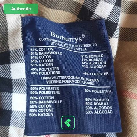 how to tell a fake burberry|check burberry serial number.